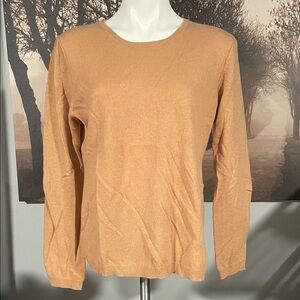 Sofie’s 100% cashmere Tan Sweater - XL